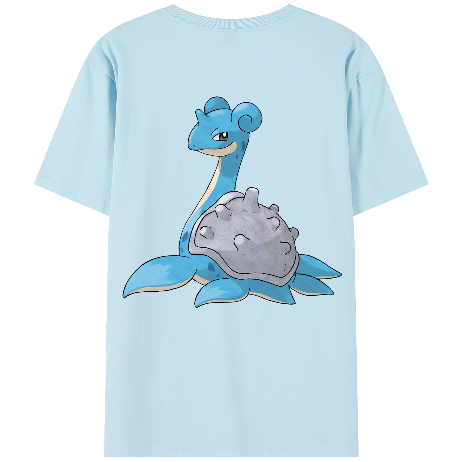 （画像用） ポケットモンスター Pokémon 綿100％半袖Tシャツ（背面プリント）